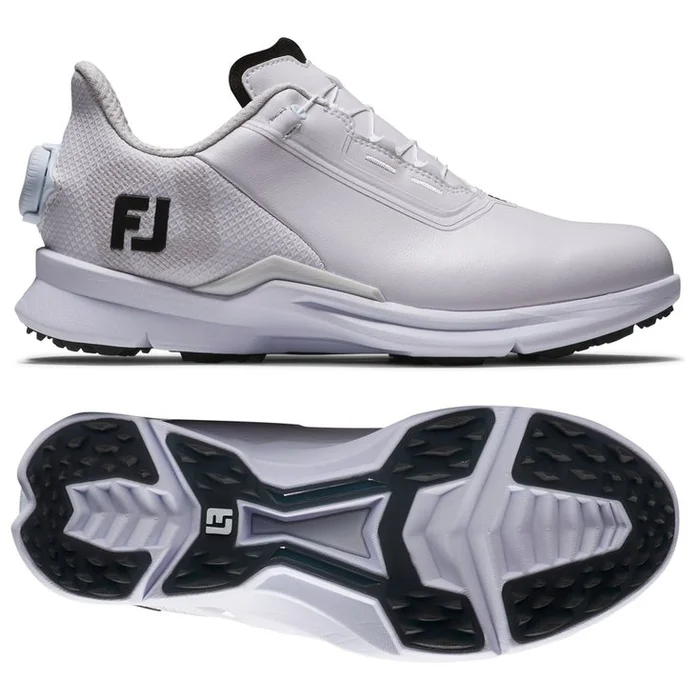 Chaussures sans crampons Footjoy Women’s Fuel BOA White Black Grey