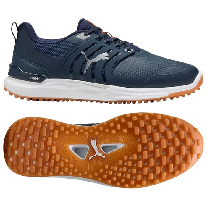Chaussures sans crampons Puma Golf Ignite Elevate 2 Deep Navy Silver Gum