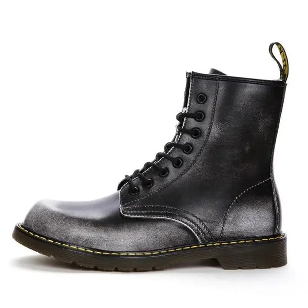 Chaussures style rangers femme