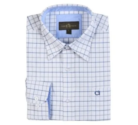 Chemise à manches longues Actéon bleu Club Interchasse