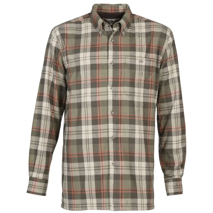 CHEMISE DE CHASSE HOMME INVERNESS KAKI ORANGE
