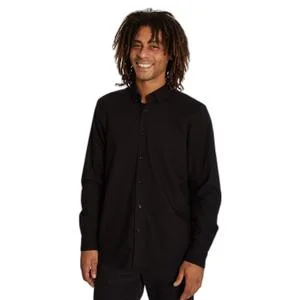 Chemise extensible manches longues Oxford