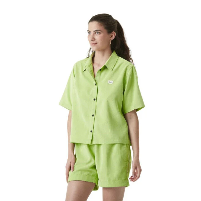 Chemise femme a manches courtes Picture SESIA CORD – Image 4
