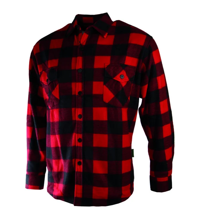 Chemise polaire rouge Treeland