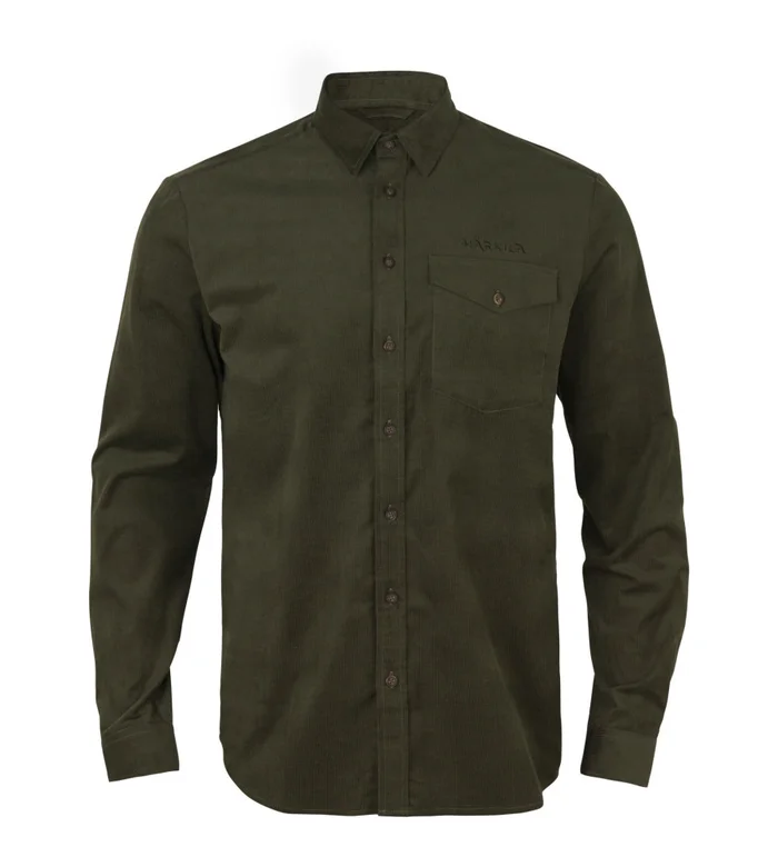 Chemise velours Kaldfjord Harkila