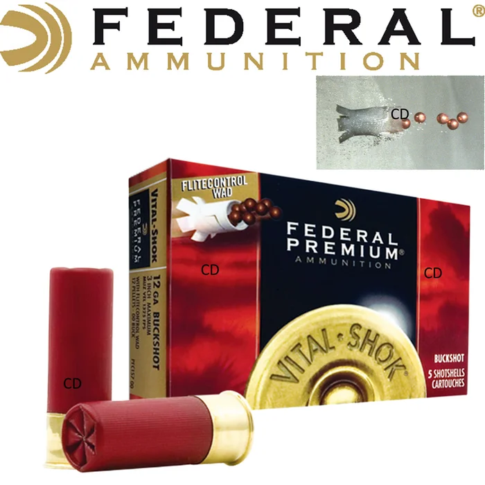 CHEVROTINES FEDERAL PREMIUM VITAL SHOK 12 /76 41 GRAINS 55G PAR 5