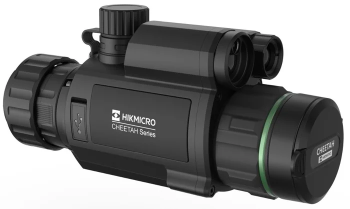 Clip-on à amplification de lumière Cheetah avec télémètre laser HIKMICRO