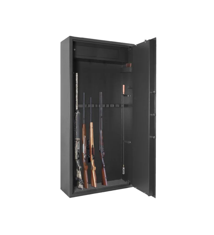 Coffre fort Elite pour 12 armes avec lunette avec coffre intérieur