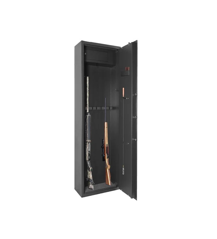 Coffre fort Elite pour 6 armes avec lunette avec coffre intérieur