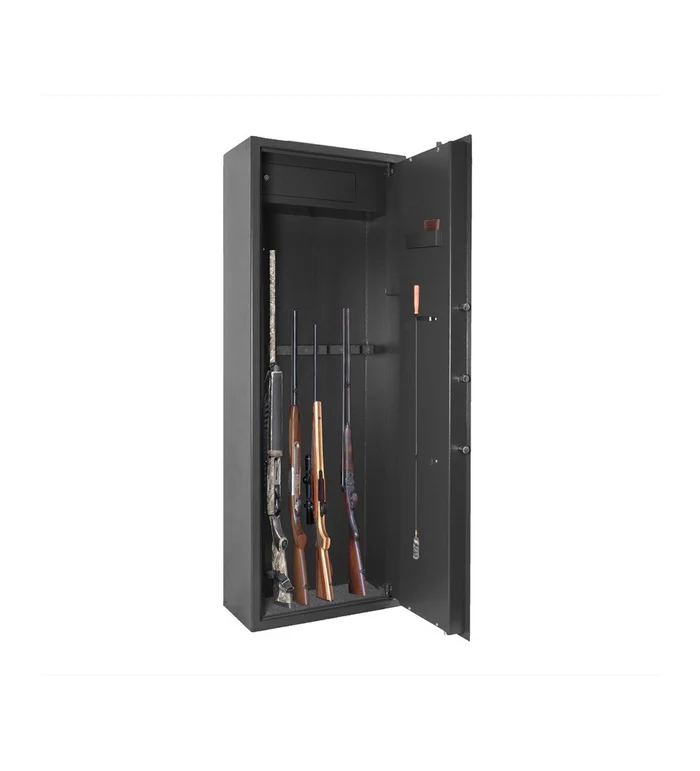 Coffre fort Elite pour 8 armes avec lunette avec coffre intérieur