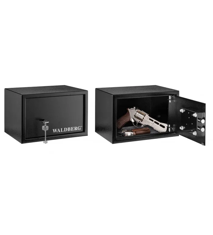 Coffre premium pour armes de poing à clef – Waldberg