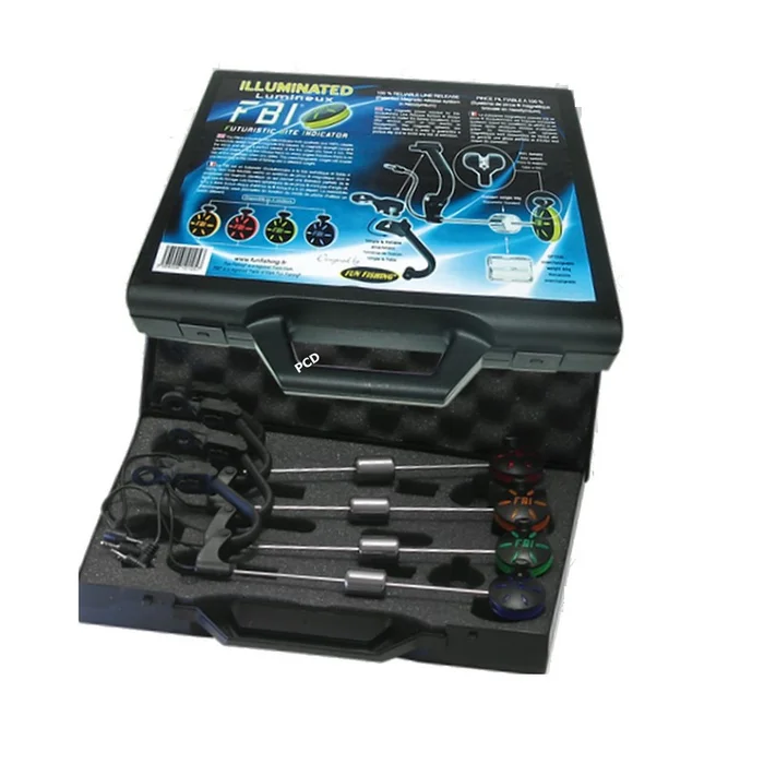 Coffret 4 Ecureuils FBI Lumineux Violet Fun Fishing Swingers