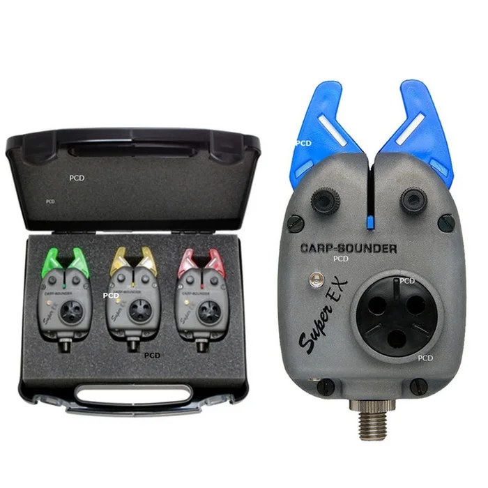 Coffret De 3 Détecteurs CarpSounder Super Ex Titan 3 Coloris