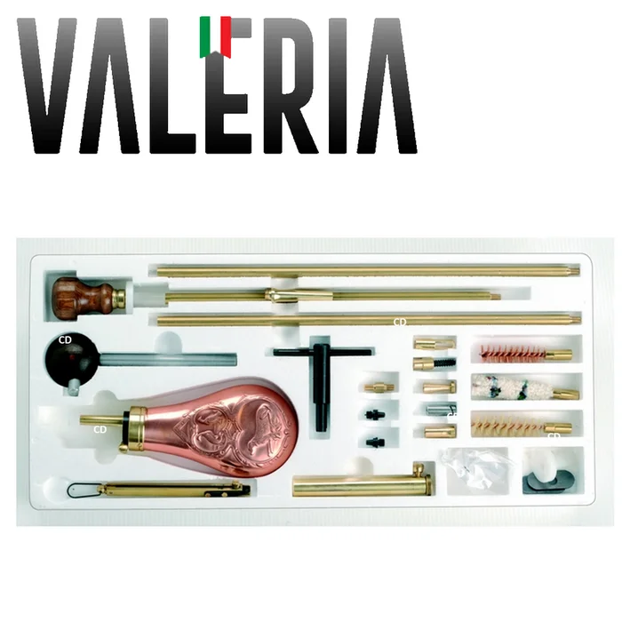 Coffret Valéria Accessoires De Nettoyage Et D&rsquo;entretien Pour Répliques Calibres 36 Et 45