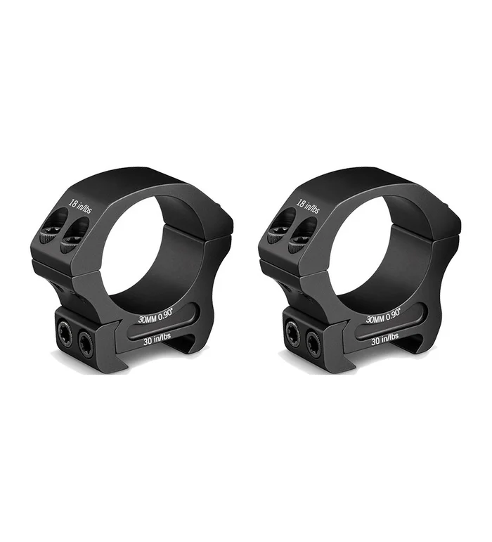 Colliers pour lunette Vortex Pro Series 30 mm – Bas – Weaver
