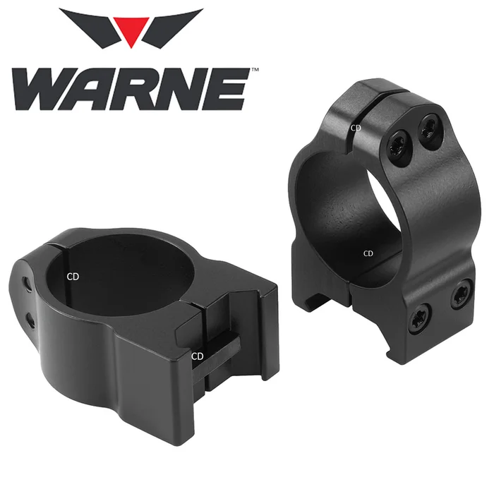 COLLIERS WARNE ACIER MEDIUM FIXE DIAMETRE 30MM PAR 2