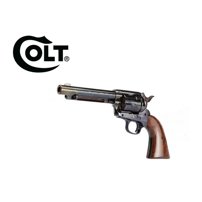 COLT SIMPLE ACTION ARMY 45 CAL 4.5MM BLEU FULL