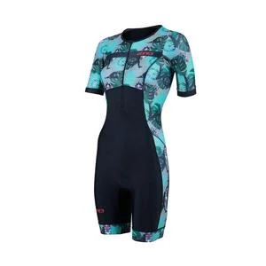 Combinaison courte de triathlon femme Activate+