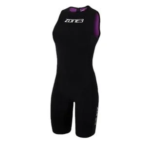 Combinaison courte de triathlon sans manches femme Streamline