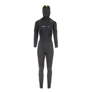 Combinaison de plongée avec cagoule femme 7 mm