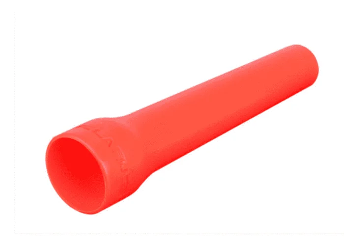 Cône de signalisation rouge pour lampe tactique diamètre 2,5-4 cm
