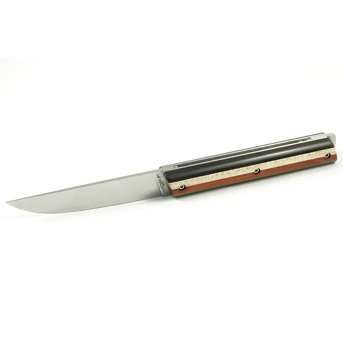COUTEAU 11CM EBENE+POCHETTE KRAFT