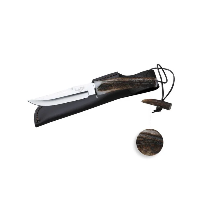 Couteau chasse lame de 14 cm manche cerf