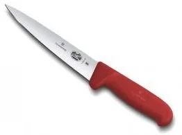 Couteau de cuisine saigner 14 cm rouge VICTORINOX