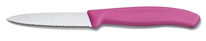 Couteau de table dentelé rose VICTORINOX