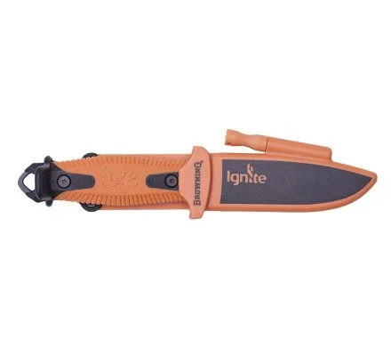 Couteau fixe Ignite fixe noir & orange Browning – Image 2
