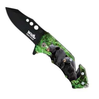 Couteau ours noir 6″