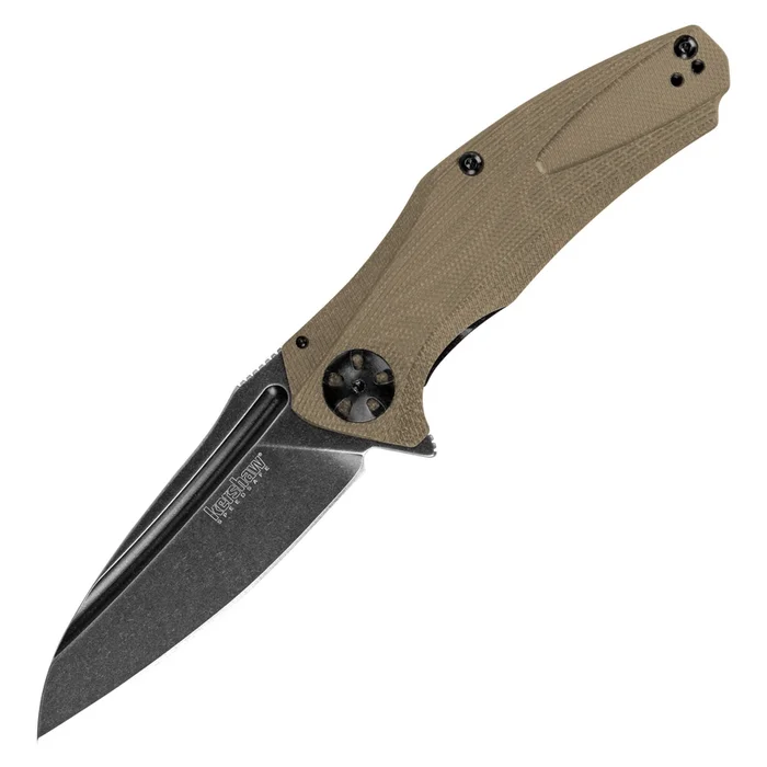 Couteau pliant Kershaw Natrix Framelock A/O Tan