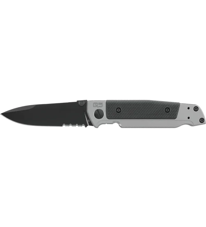 Couteau pliant walther q5 steel frame – black serrated