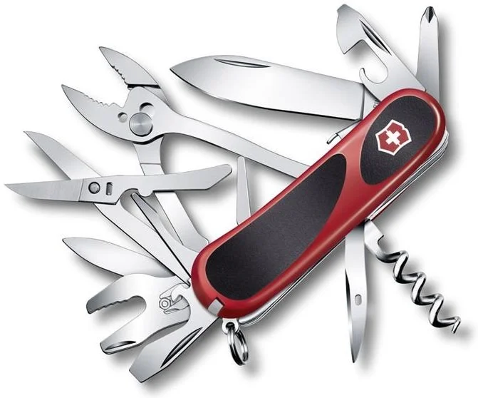 Couteau Suisse Victorinox Evogrip S557 Rouge