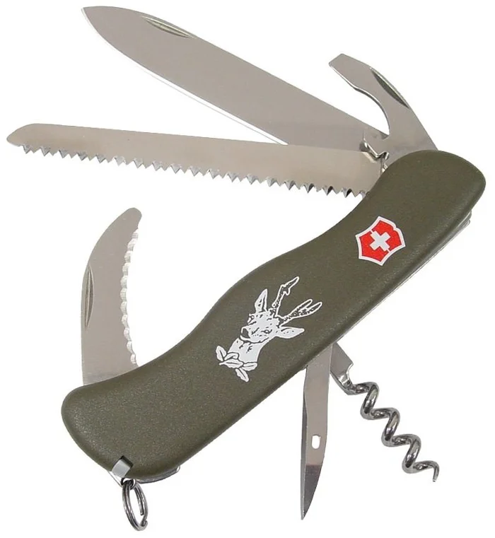Couteau Suisse Victorinox Hunter OD Kaki