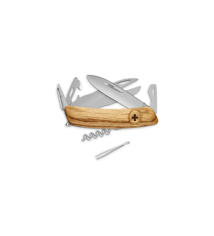 Couteaux suisses Swiza D07 Allmatt – chêne 7,5 cm