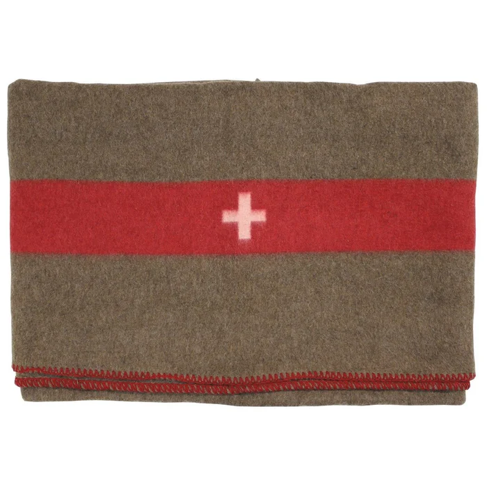 Couverture MFH en laine suisse