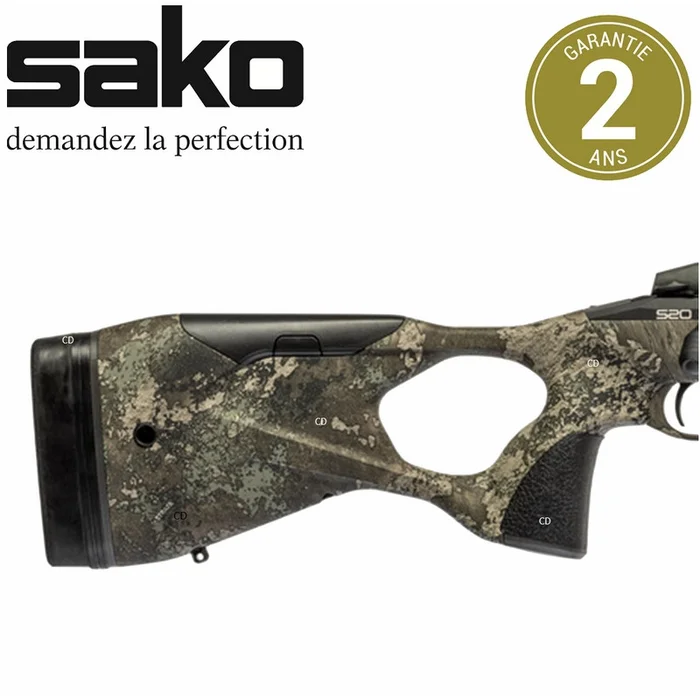 Crosse Arrière Camo TTS Strata Sako S20 Hunter Pour Carabine S20