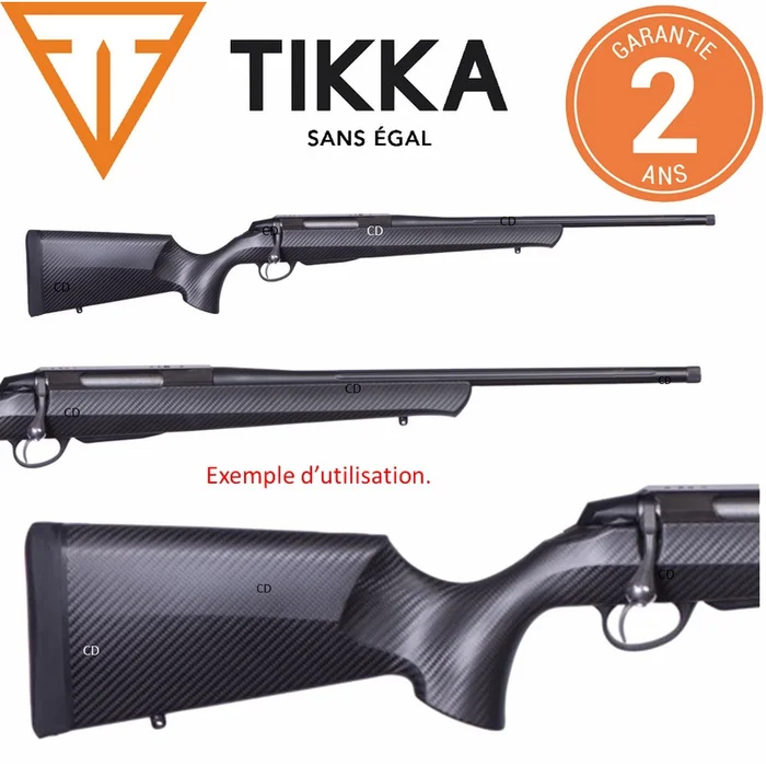 Crosse Raven Euro Droitier MT30 Pour Carabine Tikka T3x Chasse