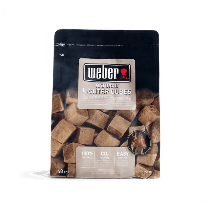 Cubes Allume Feux Bruns Weber Boîte De 48 Cubes
