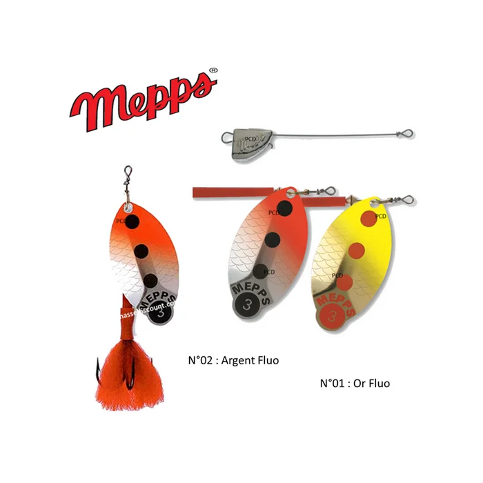CUILLER MEPPS LUSOX FLUO N°2