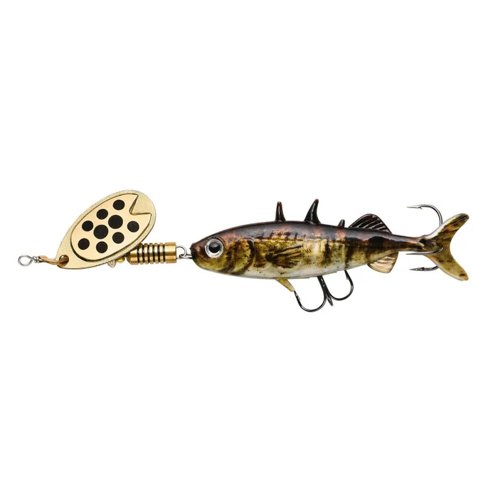 Cuiller Tournante Abu Garcia Fast Attack Stickle Spinner 8cm