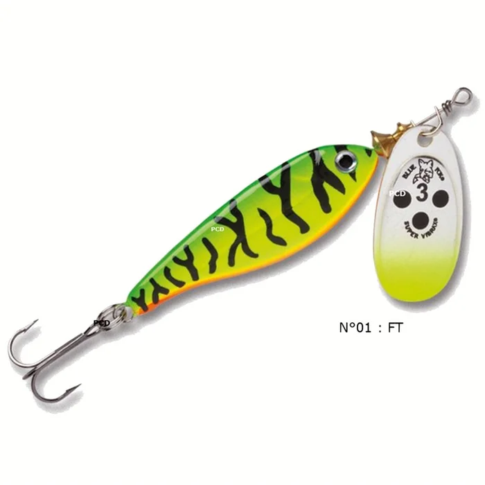 Cuiller Tournante Blue Fox Vibrax Minnow Super 18g Taille 4