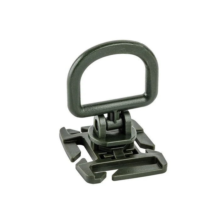 D-ring avec fixation pour passant MOLLE – Olive