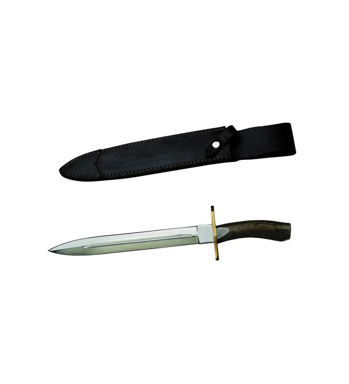Dague manche cerf lame de 25 cm