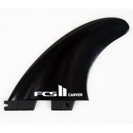 Dérives SurfFCS FCS II Carver Black Tri Retail Fins