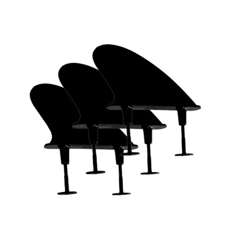 Dérives Surfsoftech Set Tri Fin Small