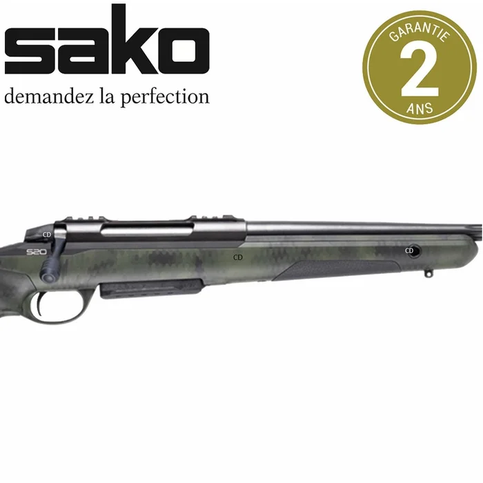 Devant Polyfade Forêt Vert TTS Strata Sako S20 Hunter Pour Carabine S20