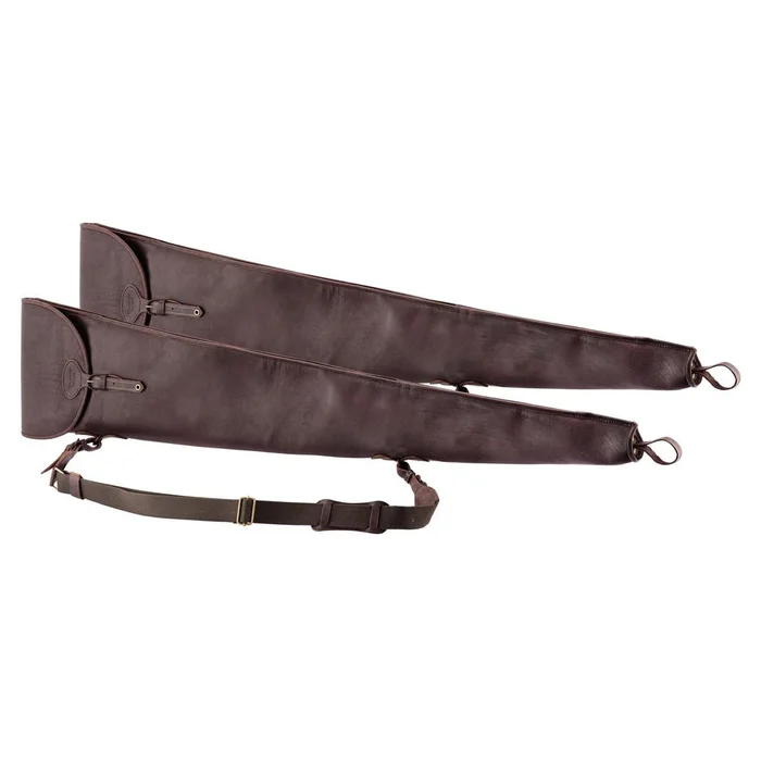 Double Fourreau Cuir Country Sellerie – Protection Robuste – Adapté à Toutes Chasses – Durable et Élégant