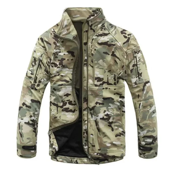 DOUDOUNE MILITAIRE AVEC INTÉRIEUR CAMOUFLAGE